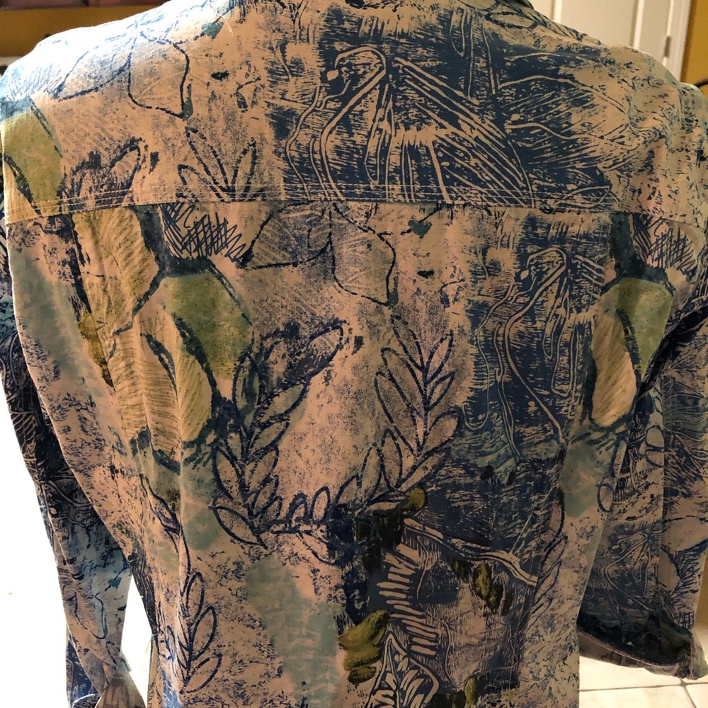 Chico’s multi-color jacket - Picture 4 of 5